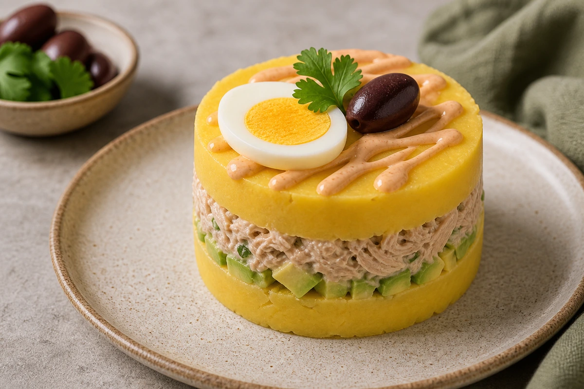 Кауса лименья с тунцом